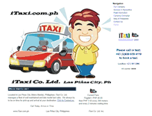 Tablet Screenshot of itaxi.com.ph